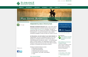 Eldridge Investment Advisors